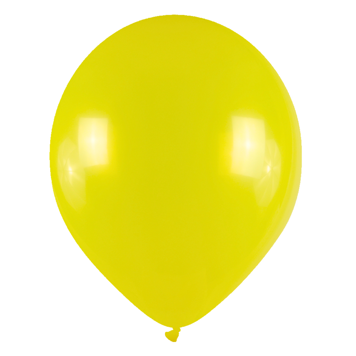 Globos Payaso Essential 12" (30 cm) - Jaune Cristal - Ballons en latex
