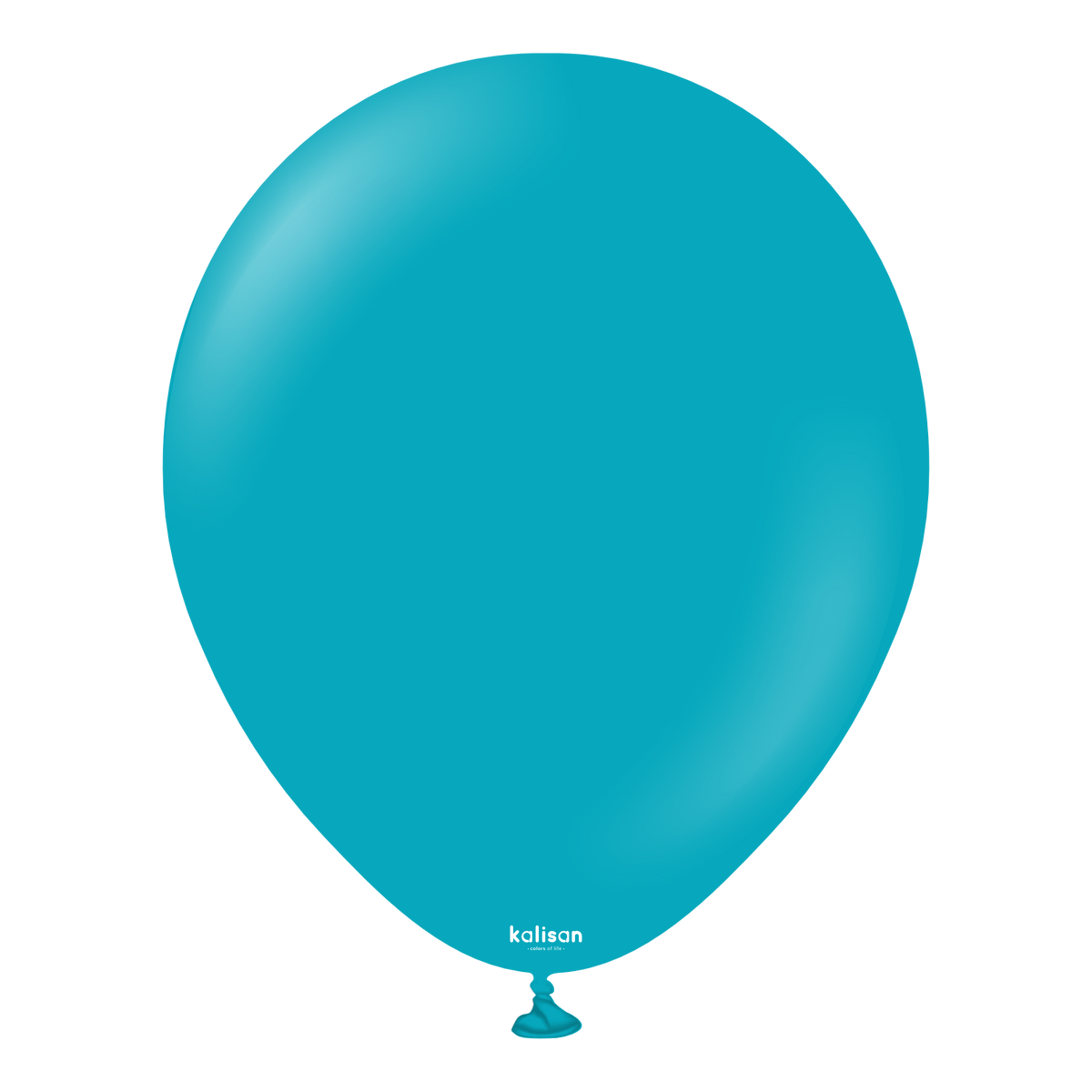 Kalisan Prestige 18" (45 cm) - Turquoise - Latex Balloons