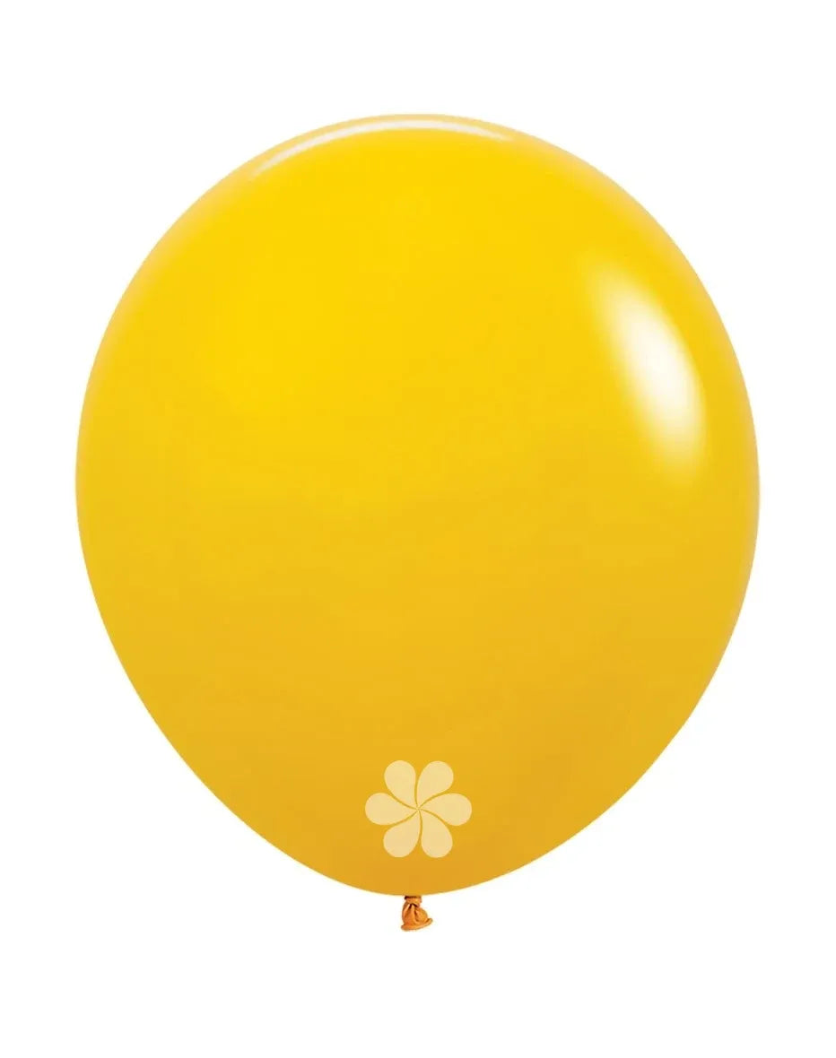 Sempertex 18" (45 cm) Honey Yellow Fashion - Latex Balloons