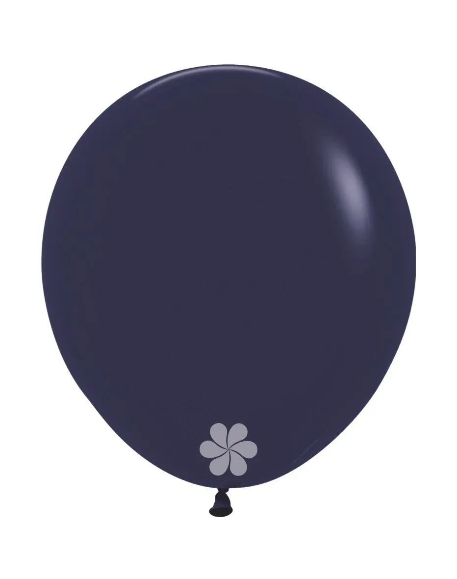 Sempertex 18" (45 cm) Navy Blue Fashion - Latex Balloons