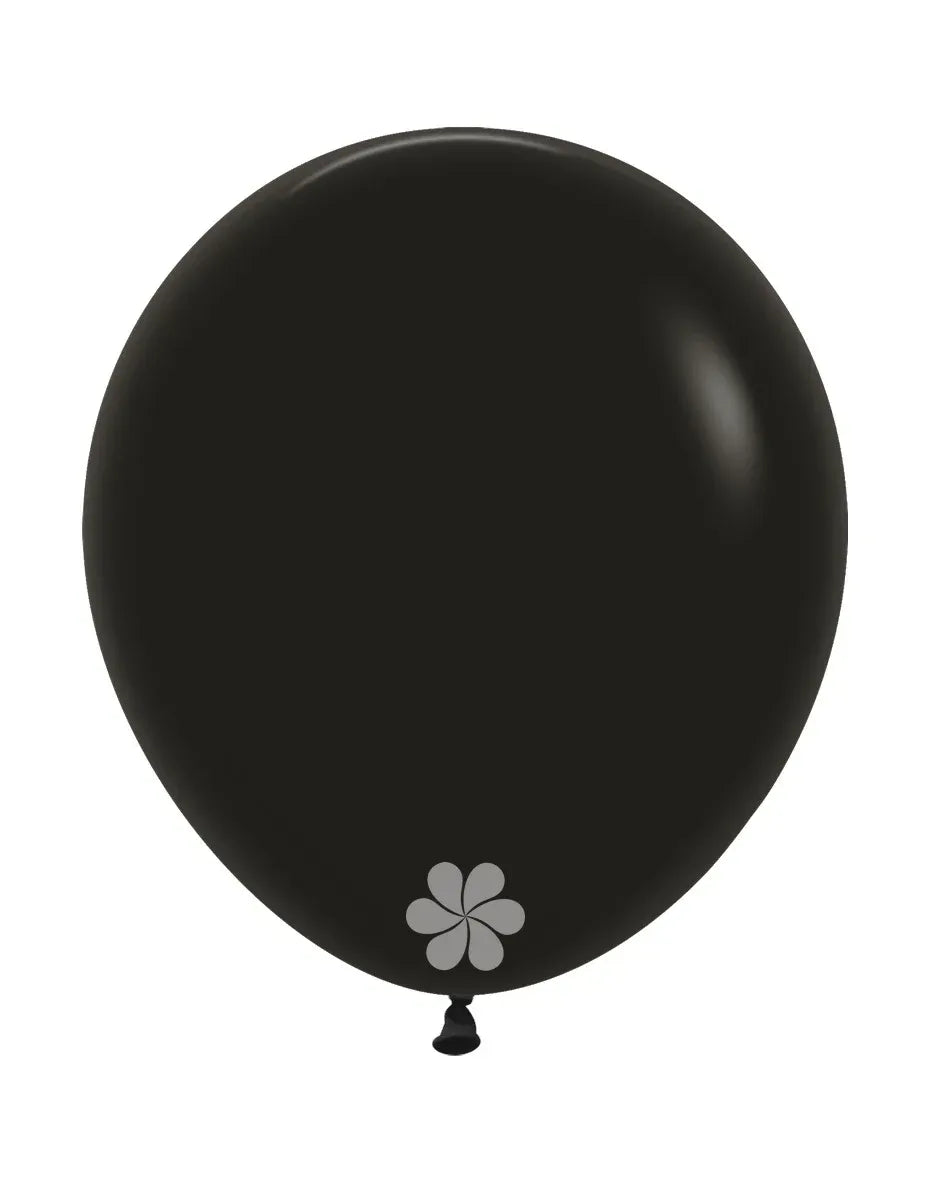 Sempertex 18" (45 cm) Fashion Black - Latex Balloons
