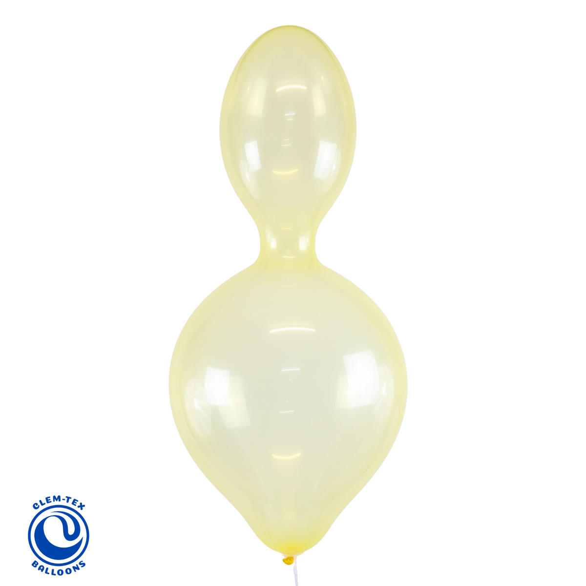 Rifco Beyond 20"x46" (50 x 116 cm) Quille - Jaune Cristal - Ballons en latex
