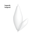 Rifco Beyond 12"x30" (30 x 76 cm) Link - Transparent - Ballons en latex