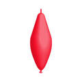 Rifco Beyond 12"x30" (30 x 76 cm) Link - Rouge - Ballons en latex