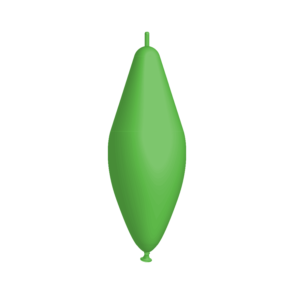 Rifco Beyond 12"x30" (30 x 76 cm) Link - Vert - Ballons en latex