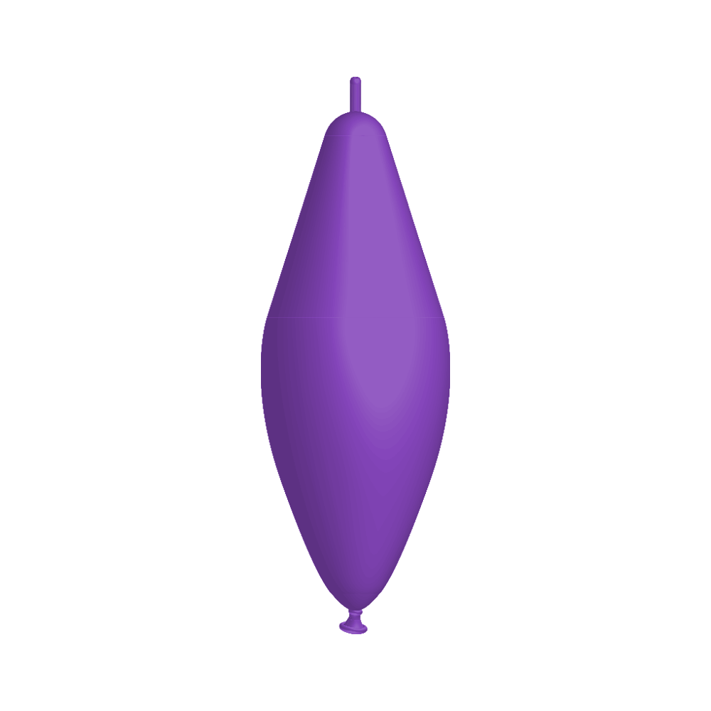 Rifco Beyond 12"x30" (30 x 76 cm) Link - Violet - Ballons en latex