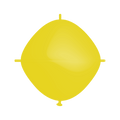 Rifco Beyond 18"x18" (45 x 45 cm) Squareloon - Yellow - Latex Balloons