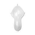 Rifco Beyond 18"x48" (45 x 122 cm) Omniloon - Blanc - Ballons en latex