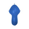 Rifco Beyond 18"x48" (45 x 122 cm) Omniloon - Blue - Latex Balloons
