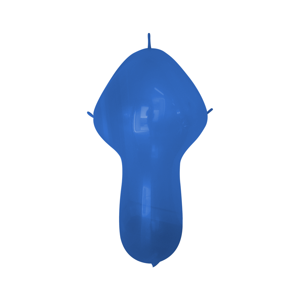 Rifco Beyond 18"x48" (45 x 122 cm) Omniloon - Blue - Latex Balloons