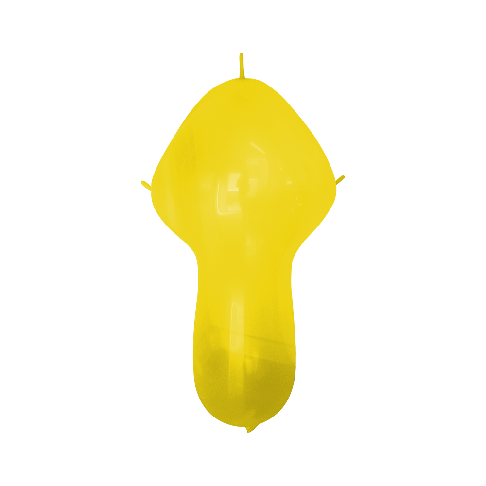 Rifco Beyond 18" x 48" (45 x 122 cm) Omniloon – Yellow – Latex Balloons