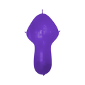 Rifco Beyond 18"x48" (45 x 122 cm) Omniloon - Purple - Latex Balloons