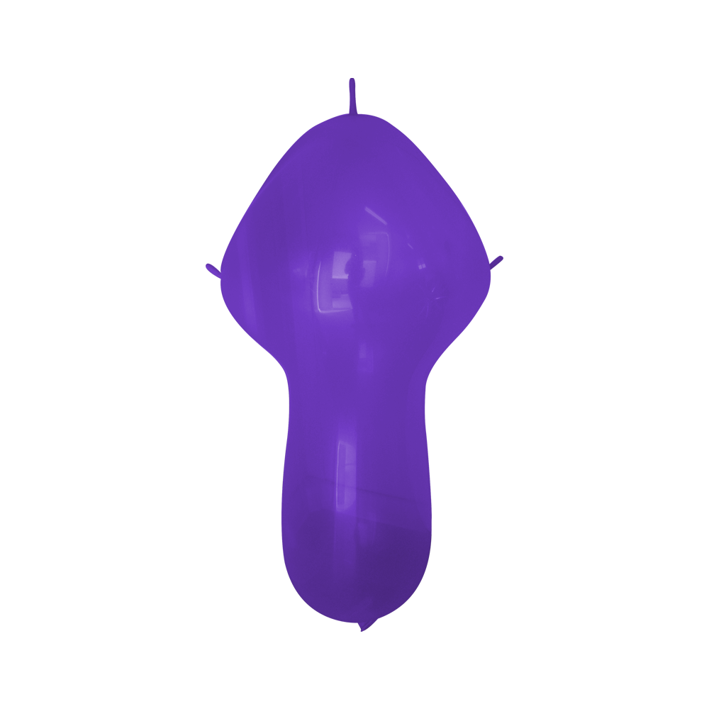 Rifco Beyond 18"x48" (45 x 122 cm) Omniloon - Purple - Latex Balloons