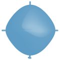 Rifco Beyond 24"x24" (60 x 60 cm) Squareloon - Bleu Clair - Ballons en latex