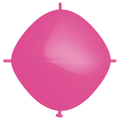 Rifco Beyond 24"x24" (60 x 60 cm) Squareloon - Fuchsia - Ballons en latex