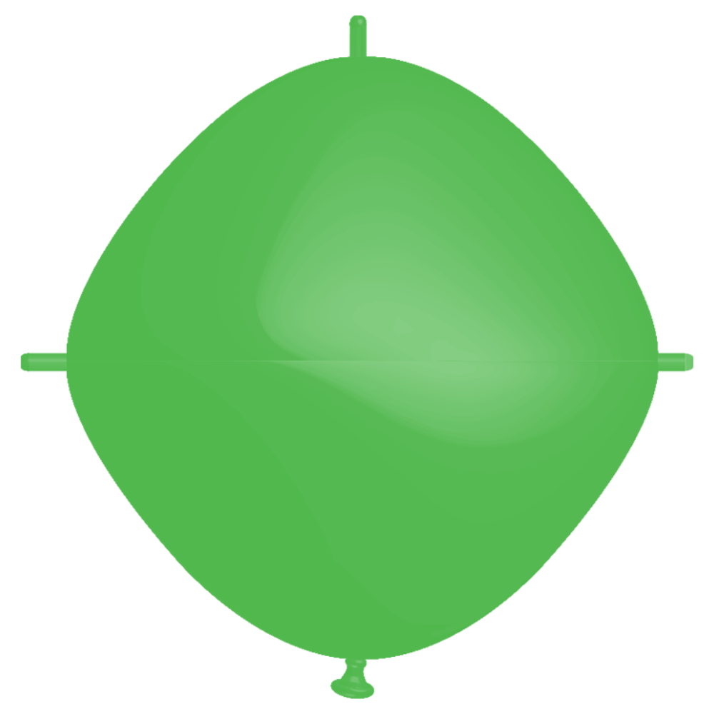 Rifco Beyond 24"x24" (60 x 60 cm) Squareloon - Vert - Ballons en latex