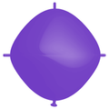 Rifco Beyond 24"x24" (60 x 60 cm) Squareloon - Purple - Latex balloons