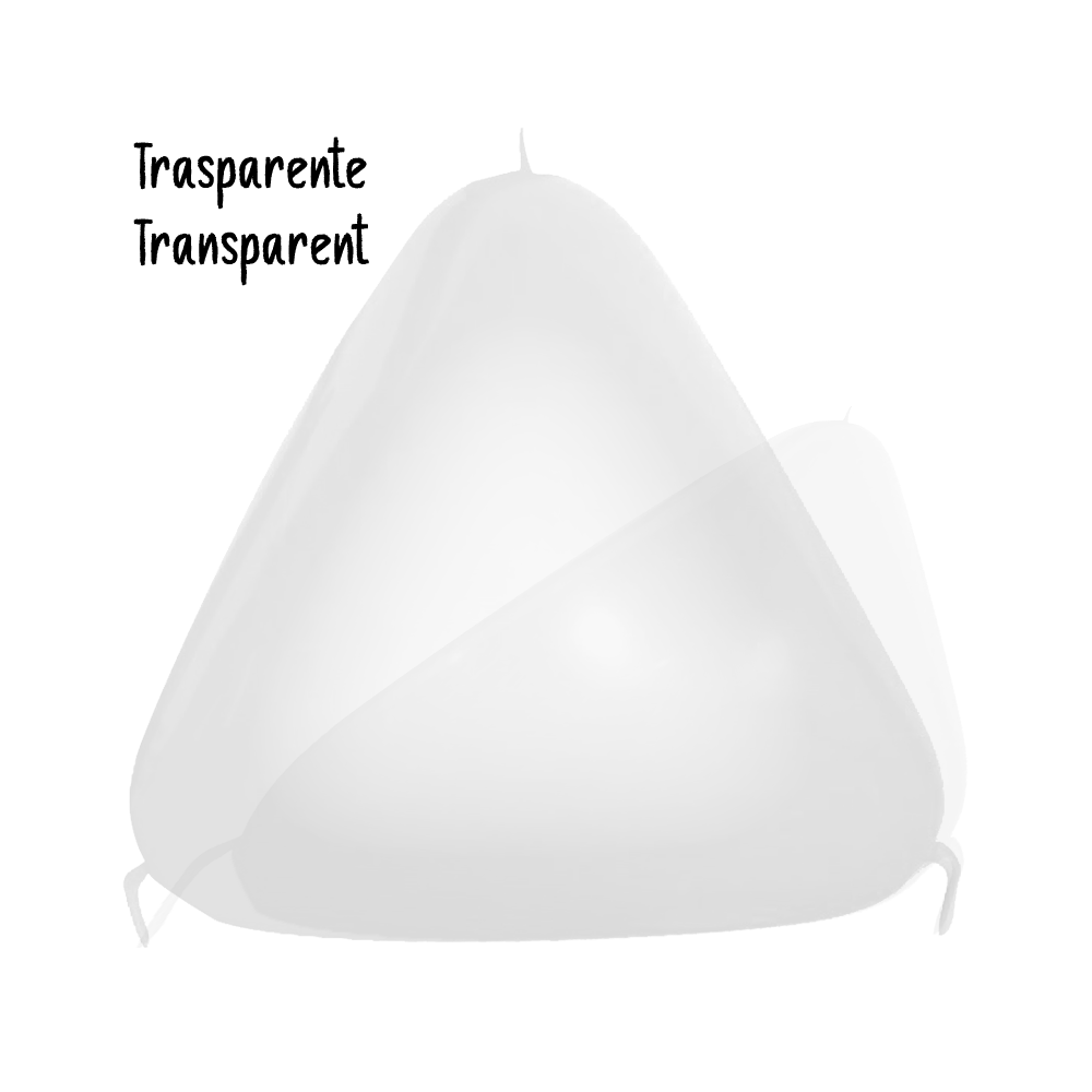 Rifco Beyond 31"x31" (78 x 78 cm) Treeloons - Transparent - Latex balloons